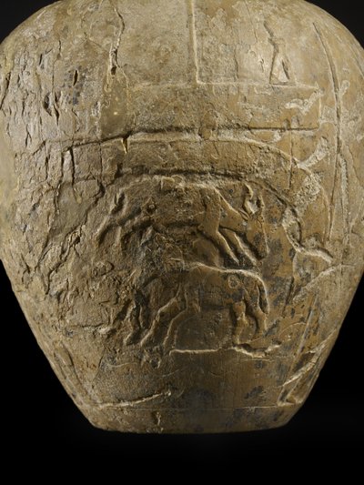 Streitkolbenkopf von Narmer von Protodynastic Period Egyptian